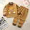 Brown The Bear Shirt & Trouser 2 Pc Set NS6045A